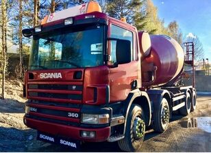 Scania P124CB 8x4HZ 360, full steel camión hormigonera