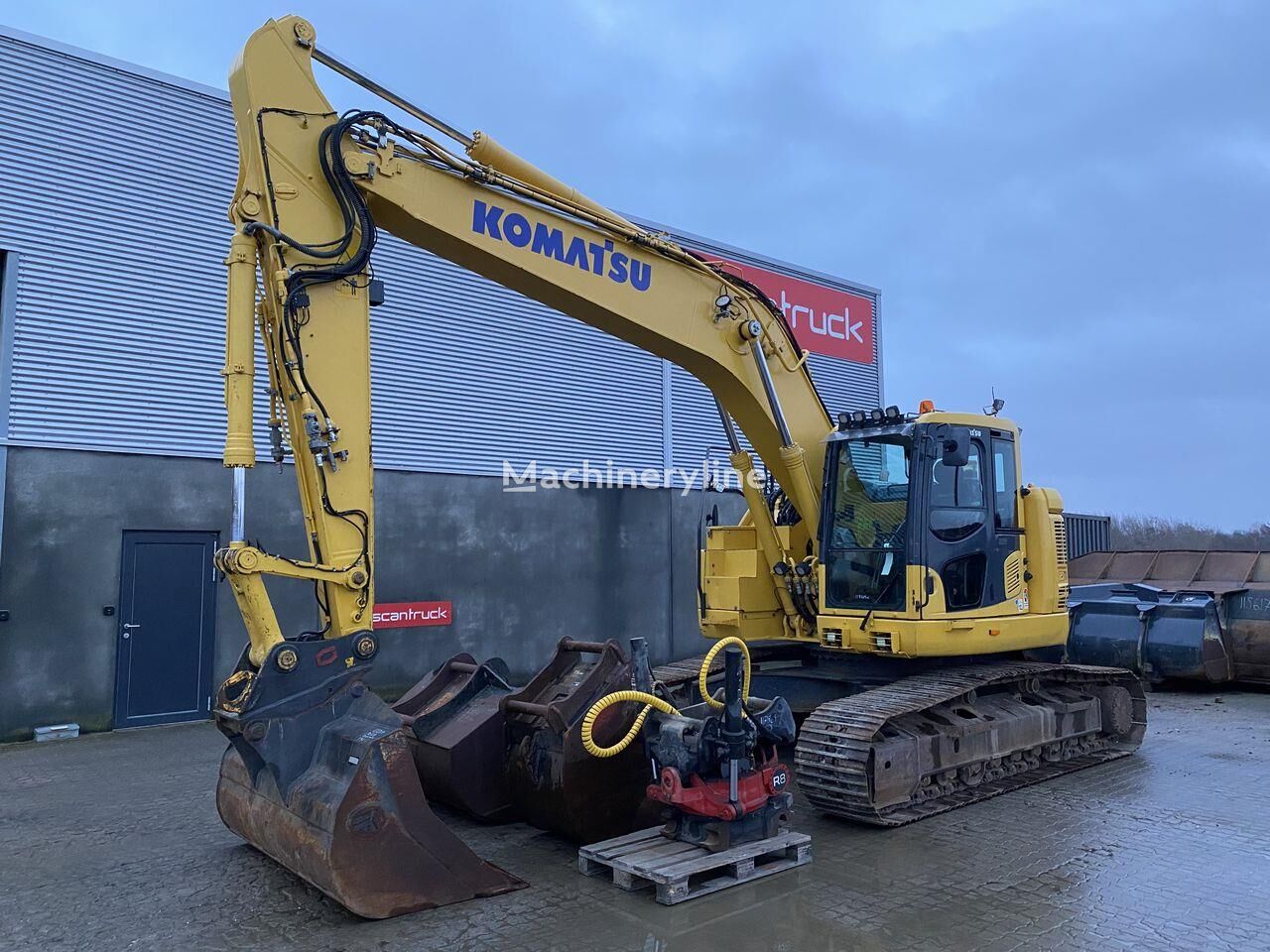 KOMATSU PC228USLC-10 excavadora de cadenas KOMATSU PC228USLC-10 excavadora de cadenas