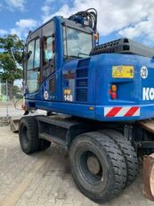 KOMATSU Mobilbagger PW 148-8 Nr.2 mietbar excavadora de ruedas