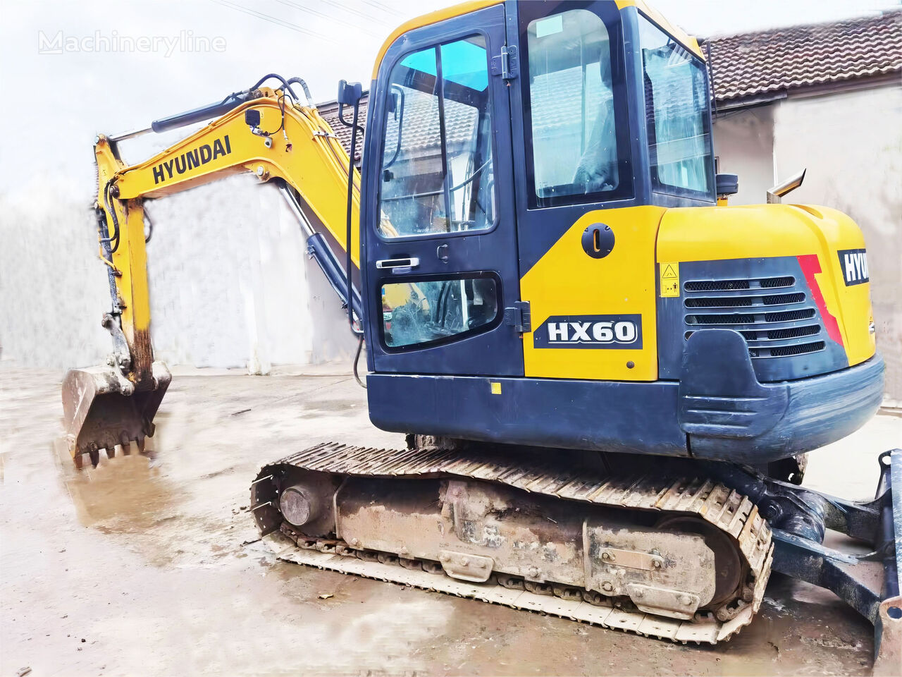 Hyundai HX60 miniexcavadora