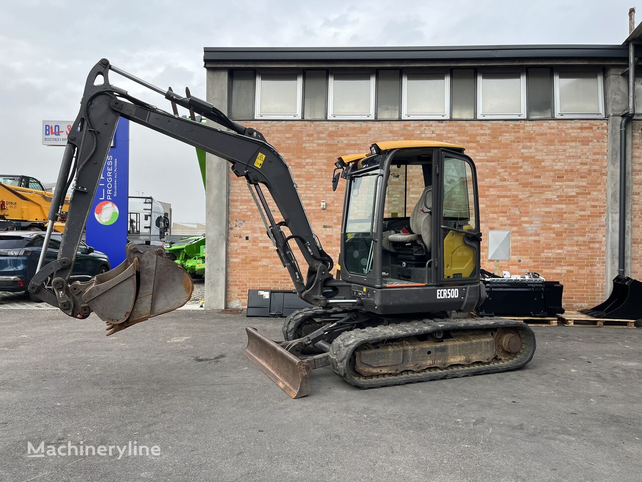 Volvo ECR50 D miniexcavadora