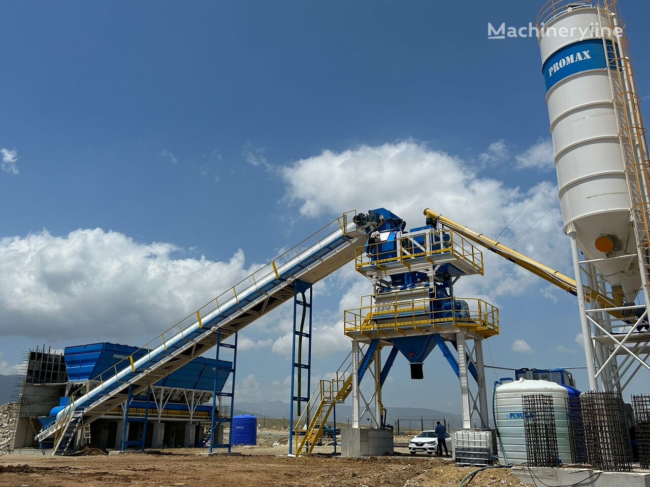 Promax Centrale à Béton Stationnaire PROMAX S160-TWN / S200-TWN planta de hormigón nueva