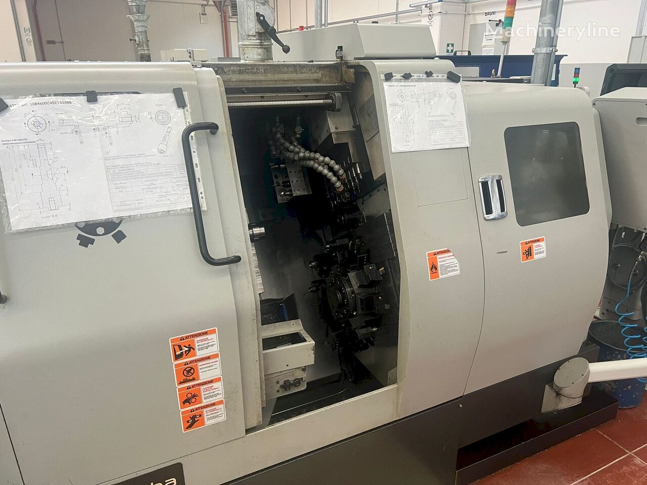 Siemens 840 D torno de metal